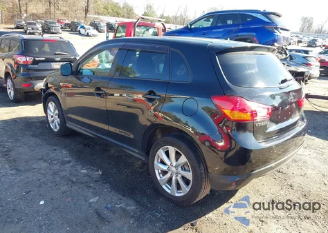 2015 Mitsubishi Outlander Sport Es from USA, damaged, VIN 4A4AP3AW1FE035560